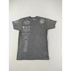 American Fighter‎ Shirt Mens Large Gray Training Division Overcome All Odds Tee